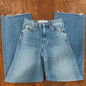 Frank & Eileen Denim Light Blue East Galway Wide Leg Jeans